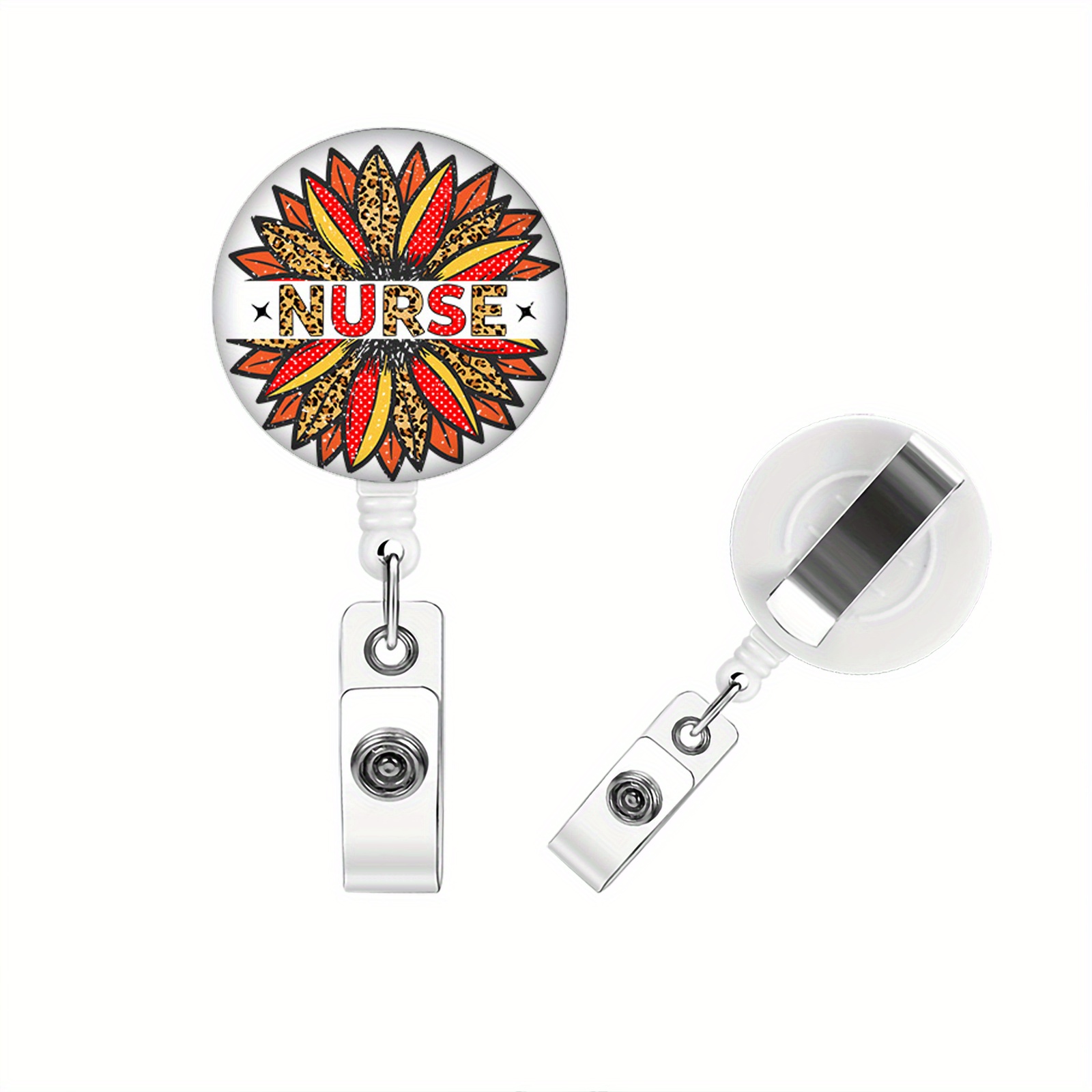 Badge Reels Retractable Badge Holders Nurse Badge - Temu Republic