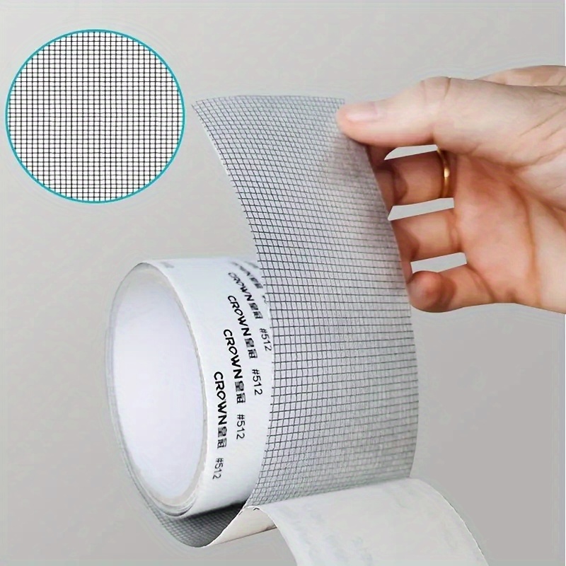 5*200cm Window Screen Repair Tape Self-adhesive - Grey in 2023