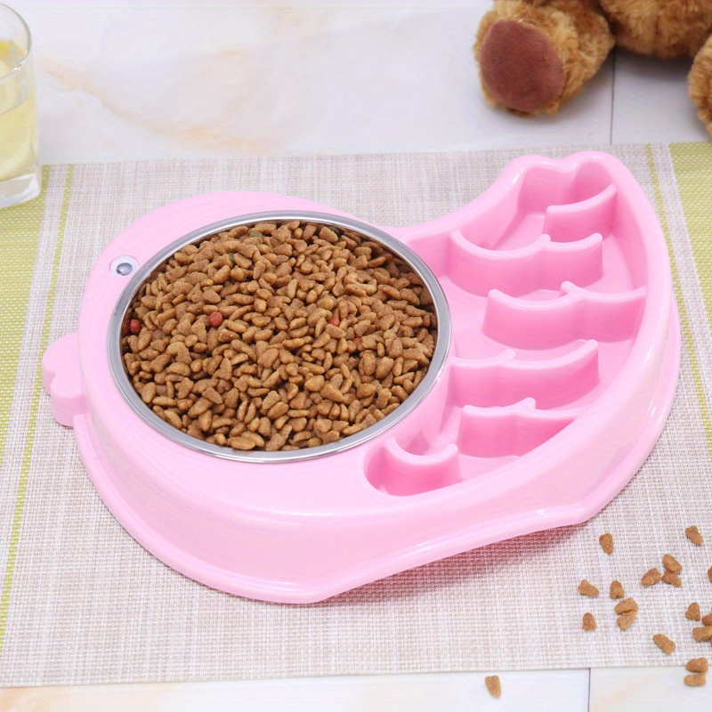 chicken-shaped-slow-feeder-dog-double-bowl-portable-anti-region-name