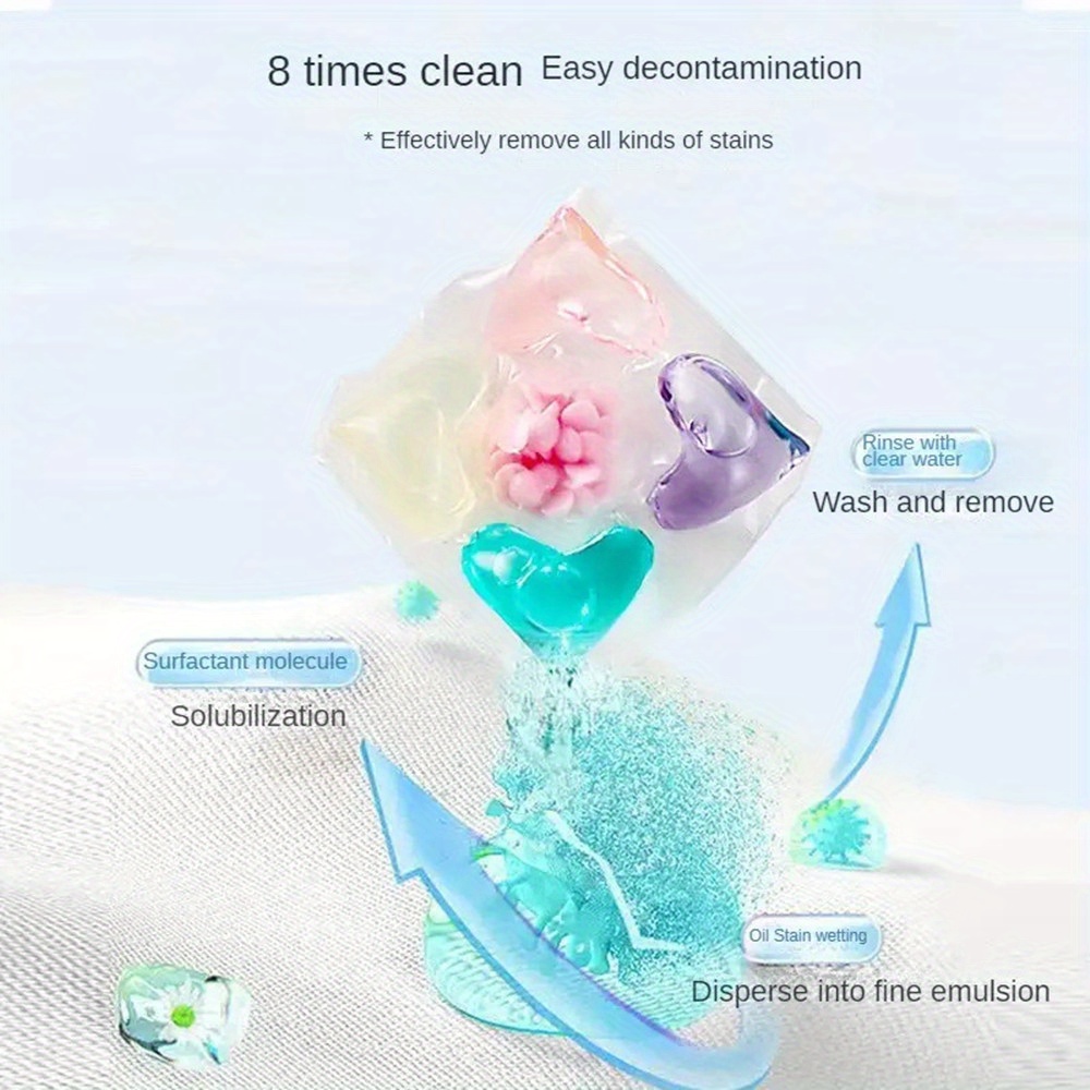 Laundry Detergent Soap Pods 5 in 1 Ultra Laundry Detergent Temu