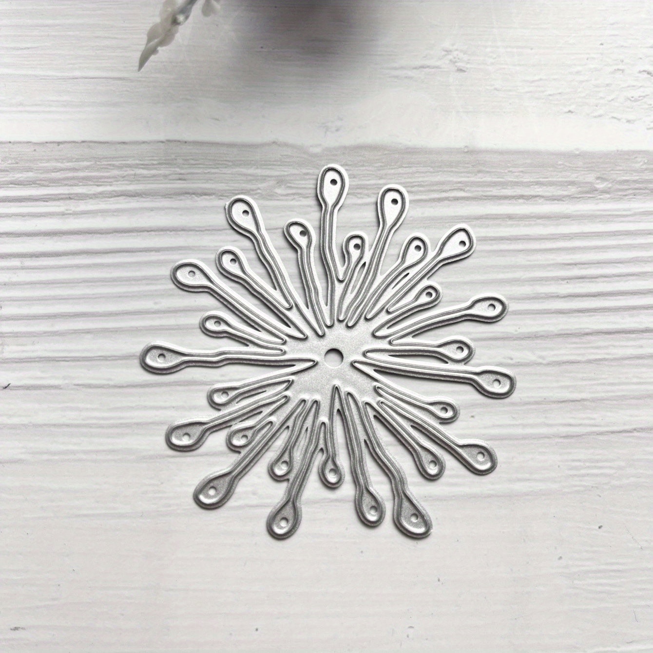 Flower Pattern Die Cuts For Card Making Metal Die Cuts For - Temu