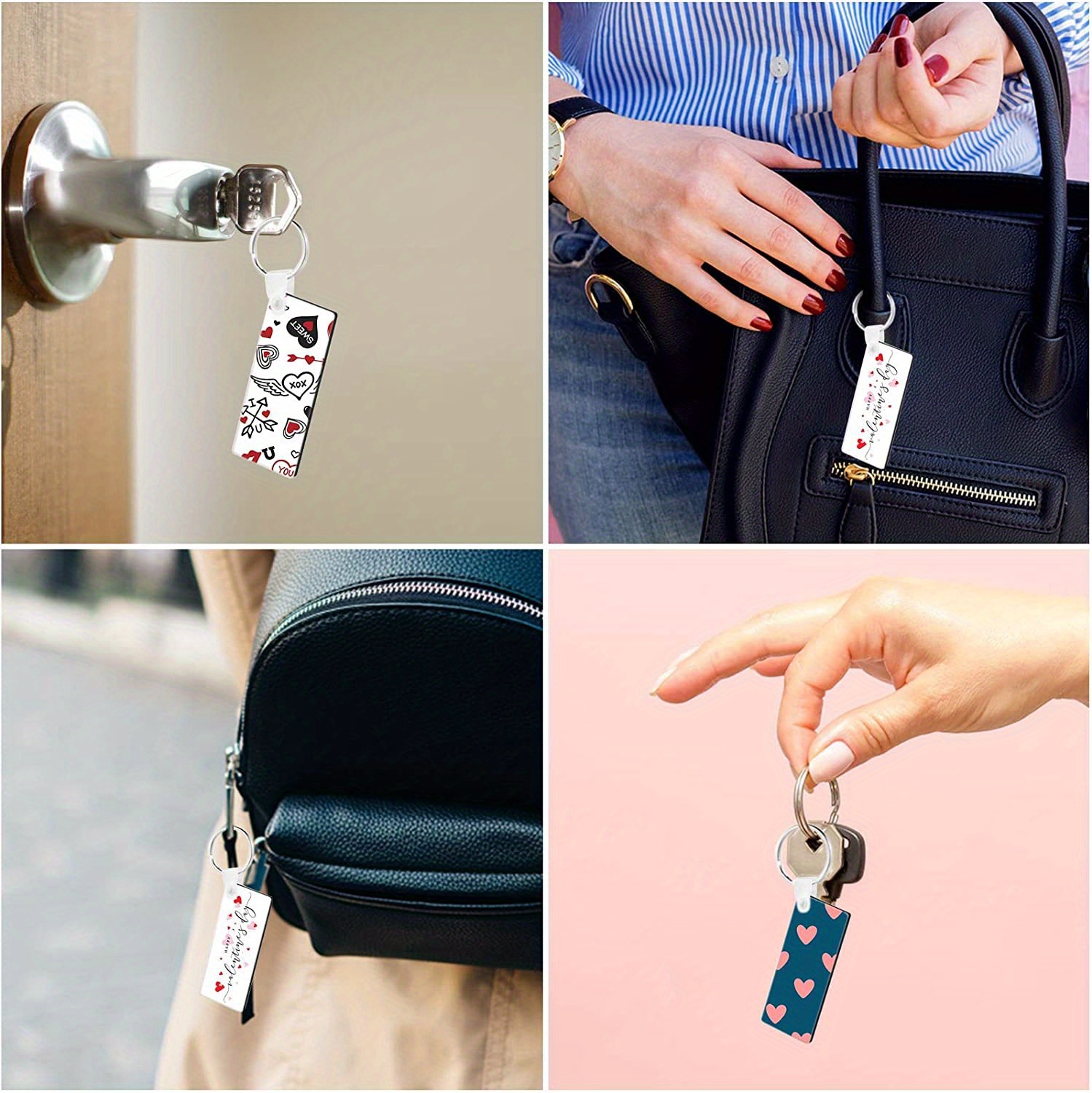 Sublimation Keychain Blanks Bulk Keychain Protective Film Temu