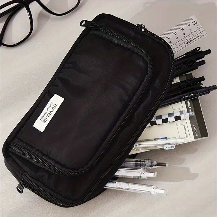 Stationery Bag Pencil Case Large Capacity Pencil Case - Temu