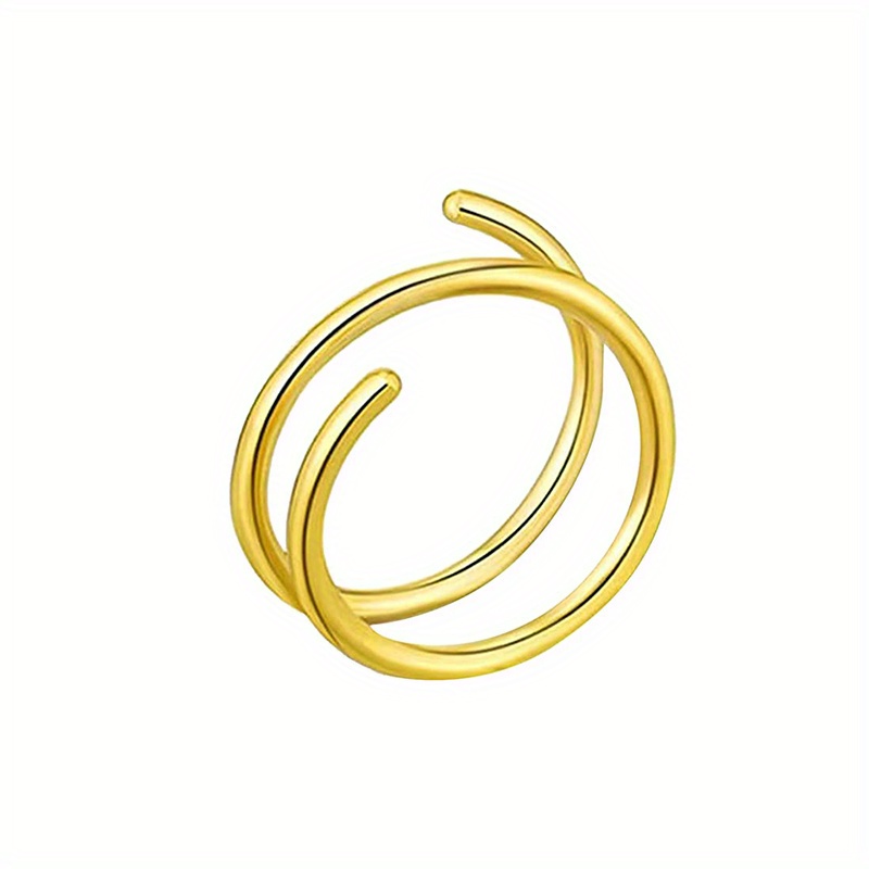 Double Helix Nose Rings, Hot Style for Ladies
