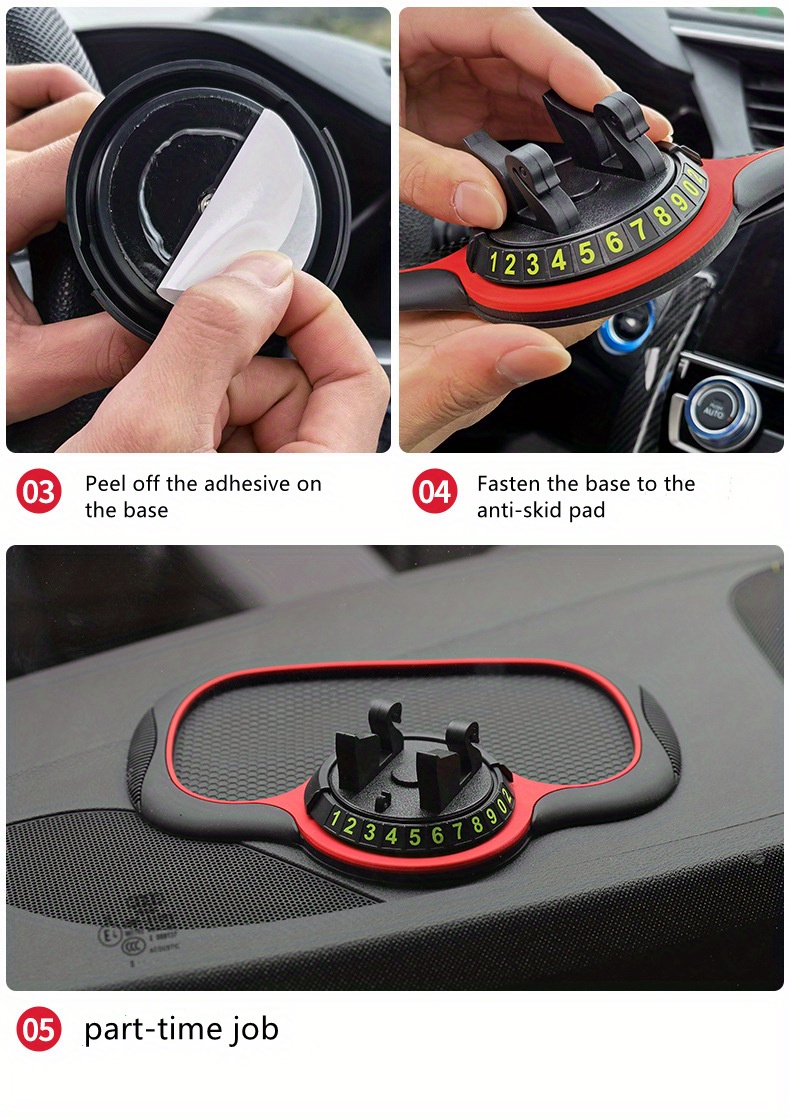 OSALADI 3st Anti-rutsch-Handy Auto Armaturenbrett Abdeckung Dashcams Für  Autos Armaturenbrettmatte, Armaturenbrettabdeckung Handyhalterung Fürs Auto