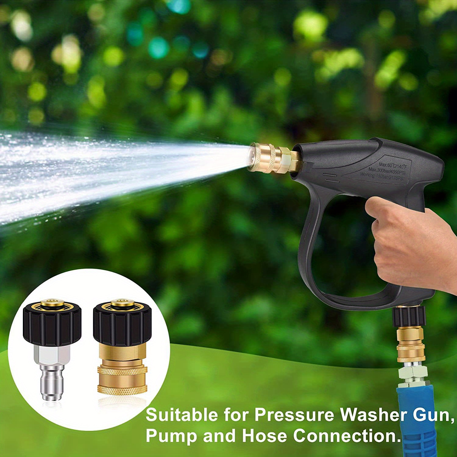 High pressure Cleaning Machine Copper Connector M22 Adapter Temu