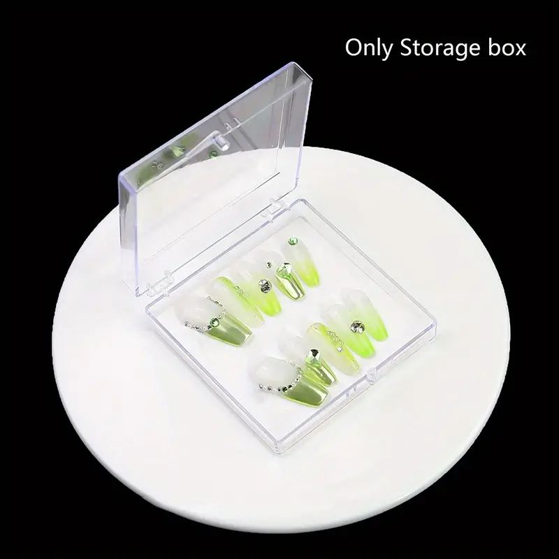 Organize Your Artificial Nails Easily With This Transparent Press