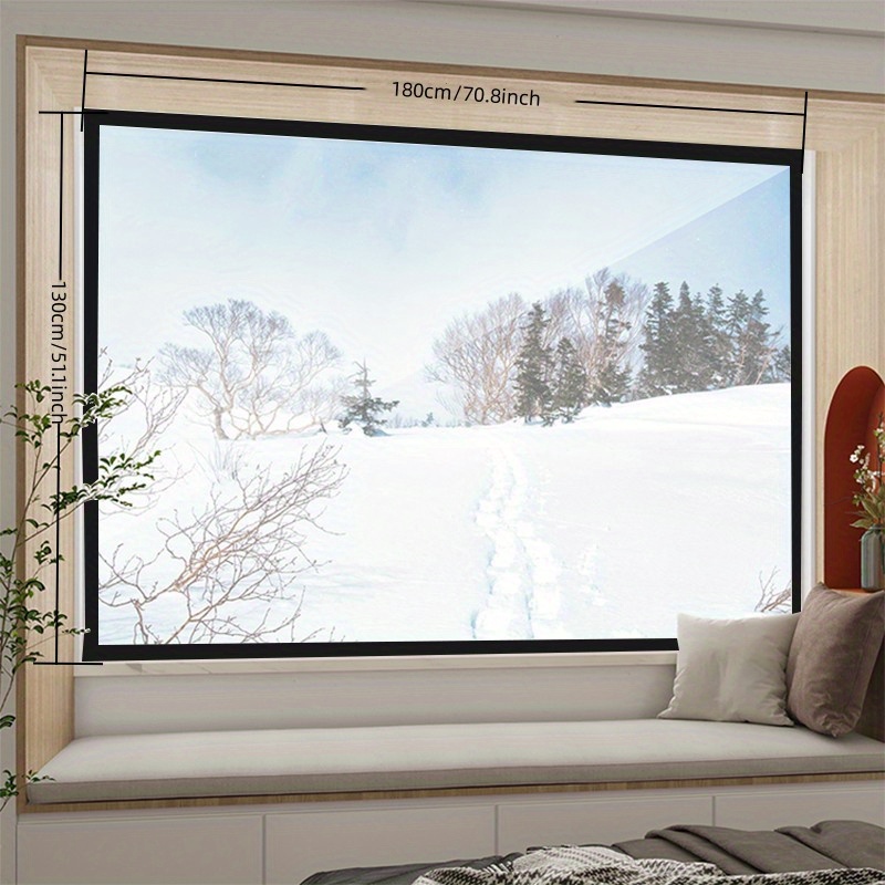  Kit de aislamiento de ventana de 43.3 x 61 pulgadas, EVA de  ventana para invierno, anticondensación, protección de invierno, adecuado  para sala de estar, ventana, color blanco : Herramientas y Mejoras