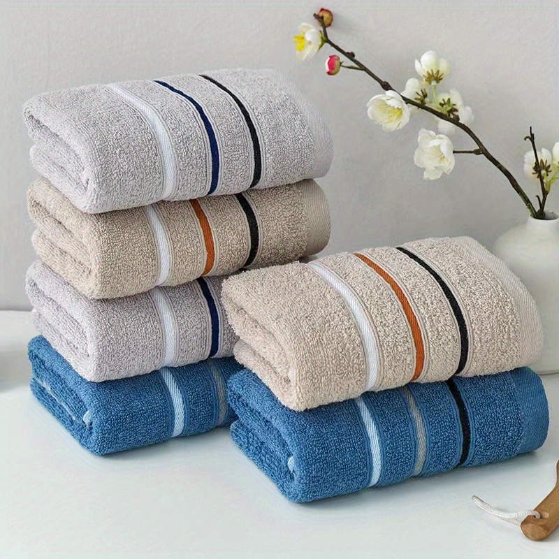 cotton towel thickened soft absorbent   household daily use adult kids couple towel face wash towel details 5