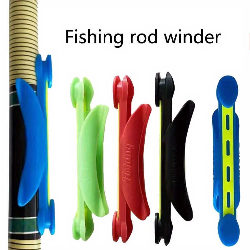 Colorful Fishing Rod Wire Catcher Wire Winding Card Holder - Temu