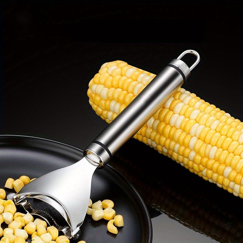 1pc Stainless Steel Corn Processing Tool - Corn Planer, Corn Knife