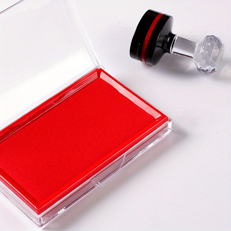 Extra Large Premium Ink Stamp Pad Red Blue - Temu