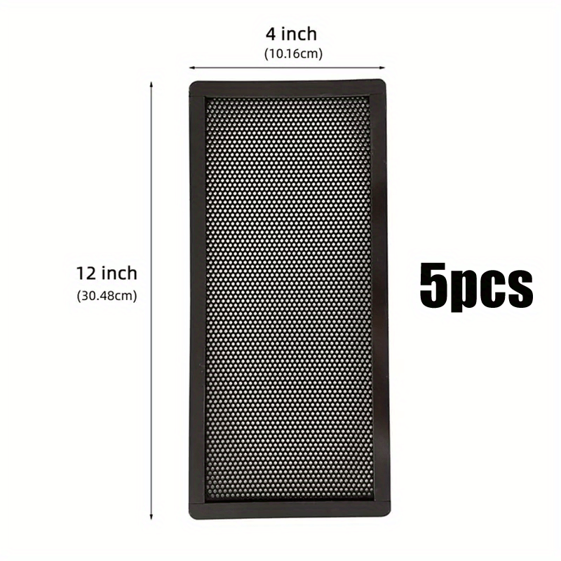 Floor Vent Covers 4x10, Air Vent Screen Cover Magnetic Vent Covers for  Ceiling Easy Install PVC Register Vent Covers for Home Ceiling/Wall/Floor  Air