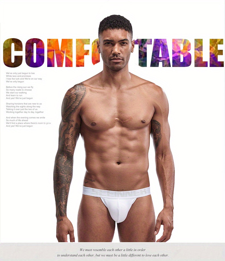 Men s Sexy Low Jockstrap Bikini Underwear Temu