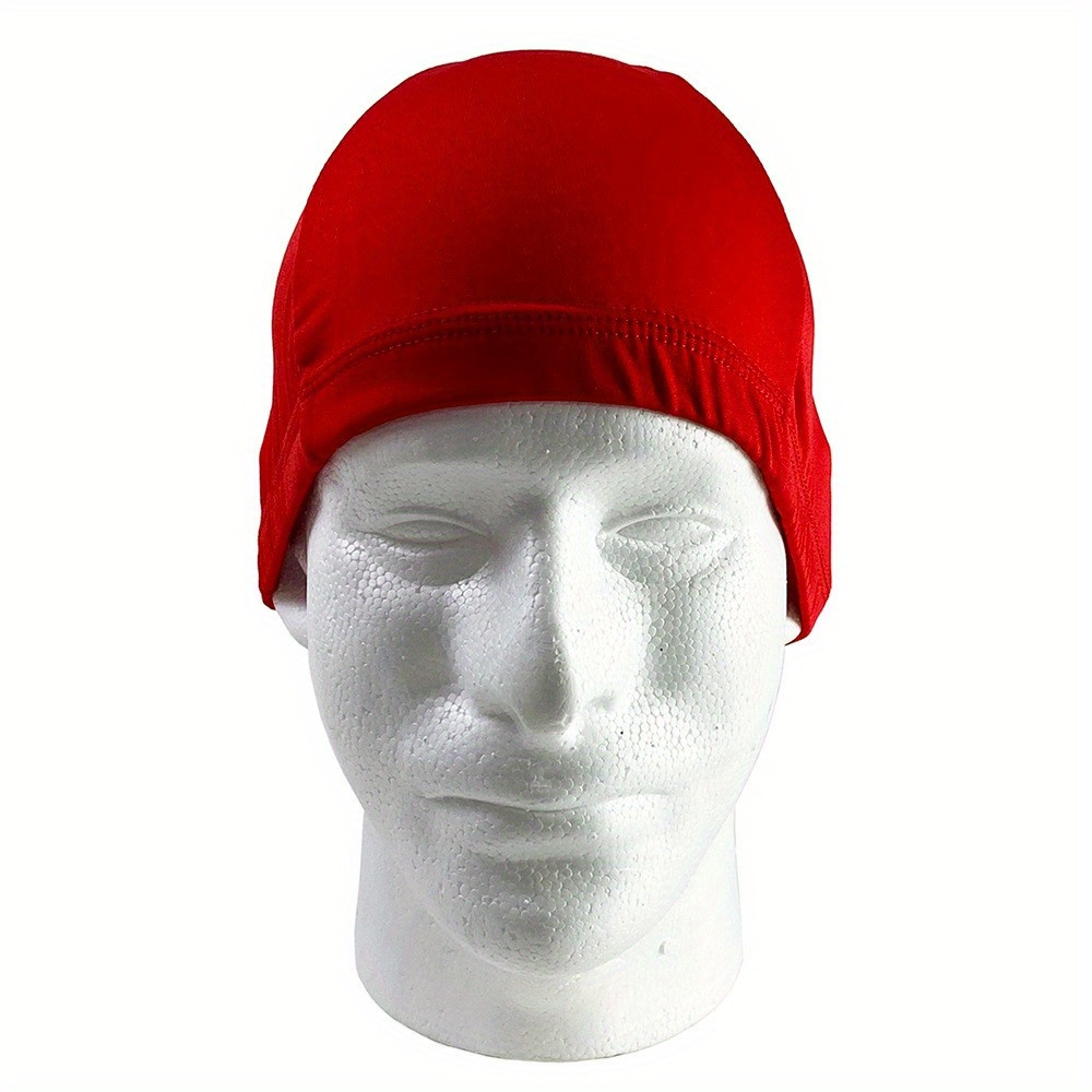 Fashion Bottoming Wig For Men Women Dome Work Stretchy Breathable Reusable  Casual Knitted Pirate Hat Wide Brim Elastic Round Wave Shower Turban Unisex  One Size 20 Colors Available - Jewelry & Accessories - Temu