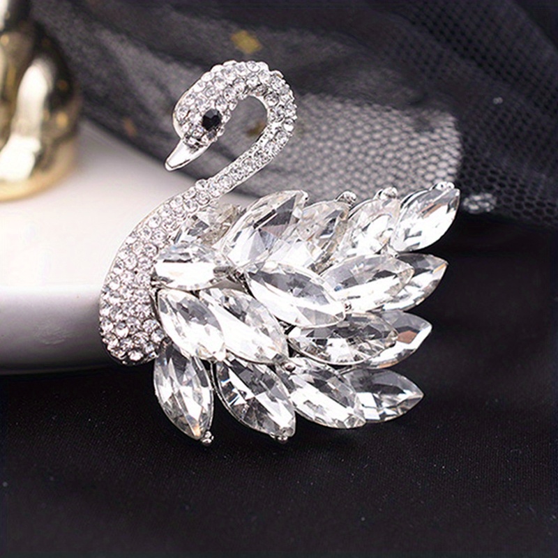 Women's Elegant Exquisite Brooch Pin Girls Female Party Wedding Luxury Garment Decor Gift 1pc,Temu