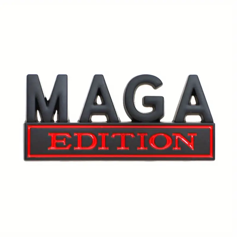 Maga Edition Emblem Car Sticker Self adhesive Auto - Temu
