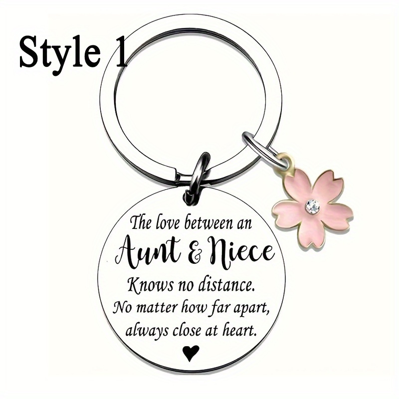 Auntie Gift Auntie To Be Keychain New Aunt Gift For Friends - Temu