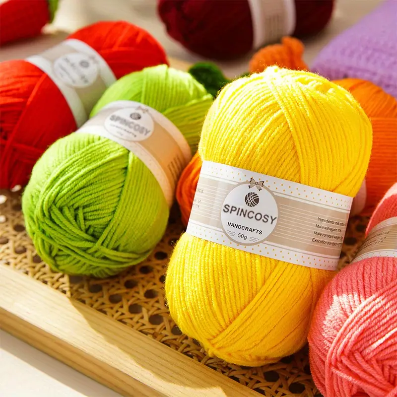 Crochet Yarn Feels Soft 140 Yards Assorted Colors 4ply - Temu