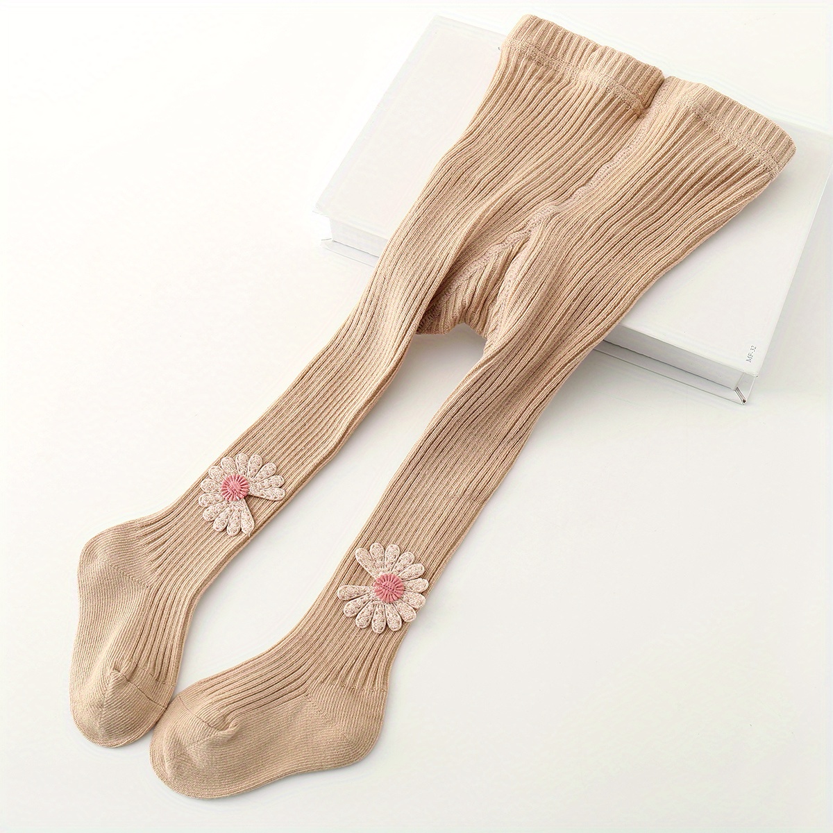 Solid Cable-Knit Tights for Toddler Girls & Baby