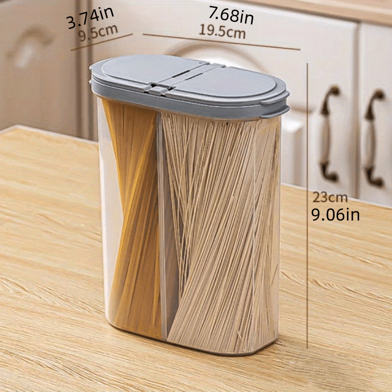 Square Food Sealed Jar, Grain Storage Box, Household Kitchen Nut Snack  Storage Box, Plastic Grain Jar, Moisture-proof - AliExpress