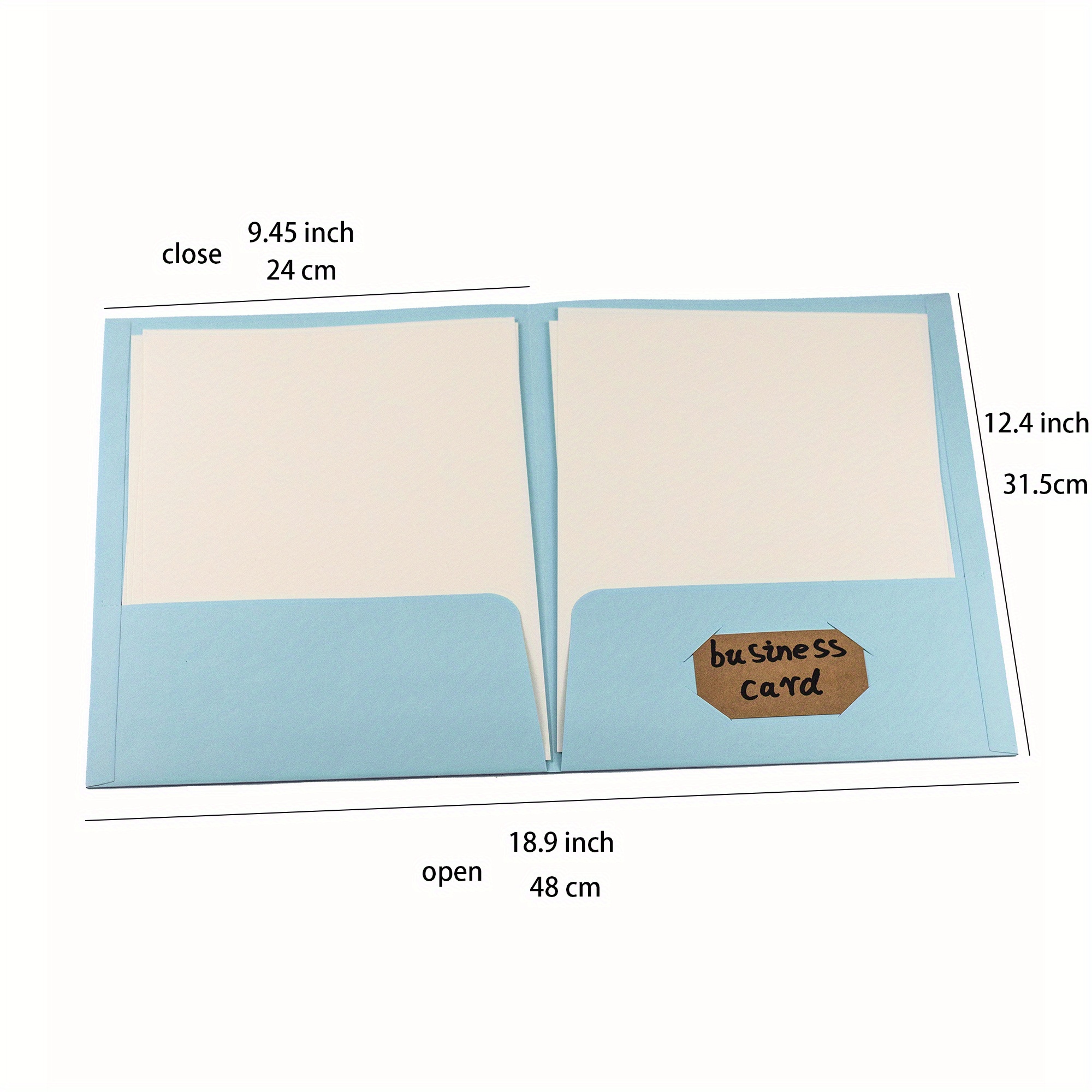 Manila Colorful Five color Single page Folder Paper - Temu