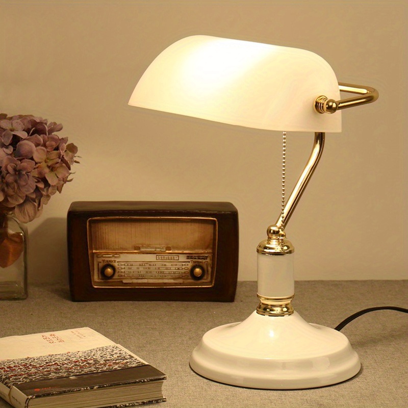 1pc Ancienne Lampe De Table Étude Bureau Bureau Salon - Temu Canada