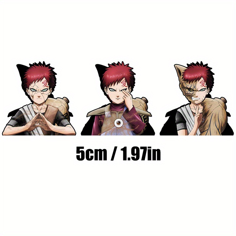 Anime NARUTO Hinata Hyuga 3D Motion Stickers Car Sticker Notebook  Waterproof Decal Toy Wall Sticker Kids Toys