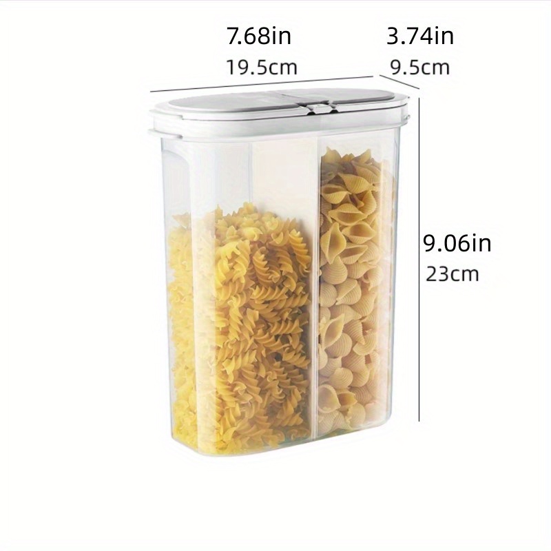 Kitchen Clear Glass Jars Large Capacity Storage Jar for Beans Cereals Crops  9.5*10cm 