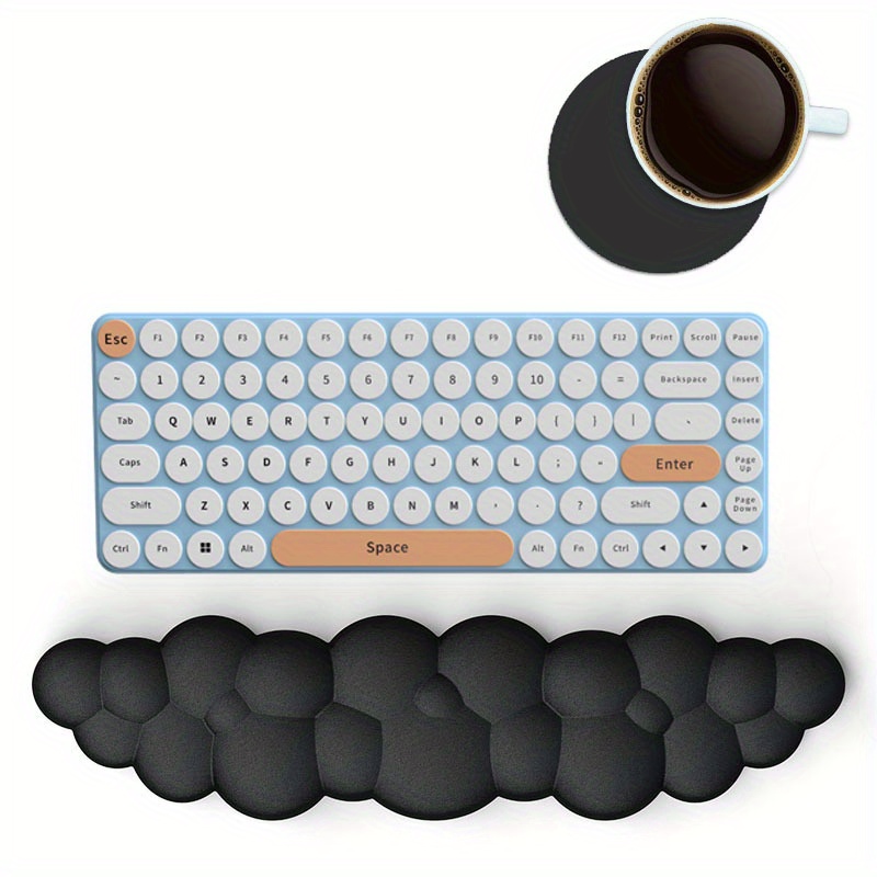 PIWIJOY Cloud Pad Clavier Repose-Poignet Mousse à Mémoire Souple