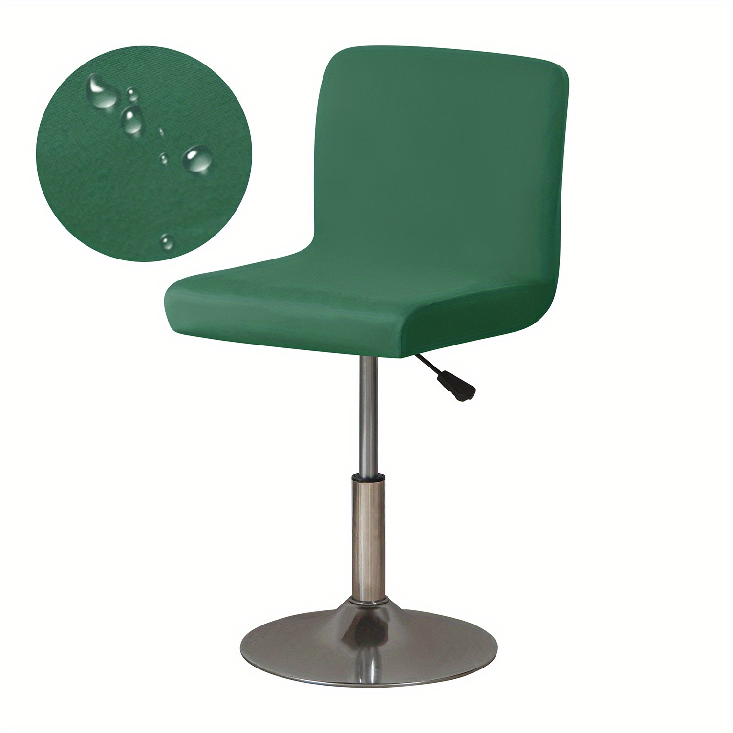 Elastische Stretch Low Short Back Stuhl Sitzbezug Solide Bar Hockerbezüge  Slipcover-3