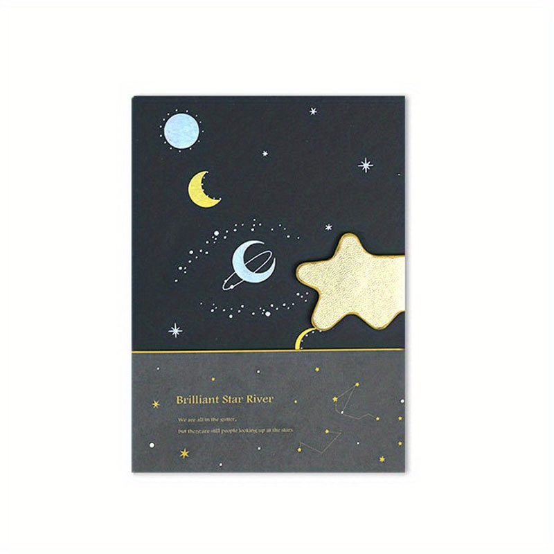 Black Paper Magnetic Buckle Book Inside Creative Blank Black Card Diary  Notebook DIY Hand-drawn Handwritten Notebook