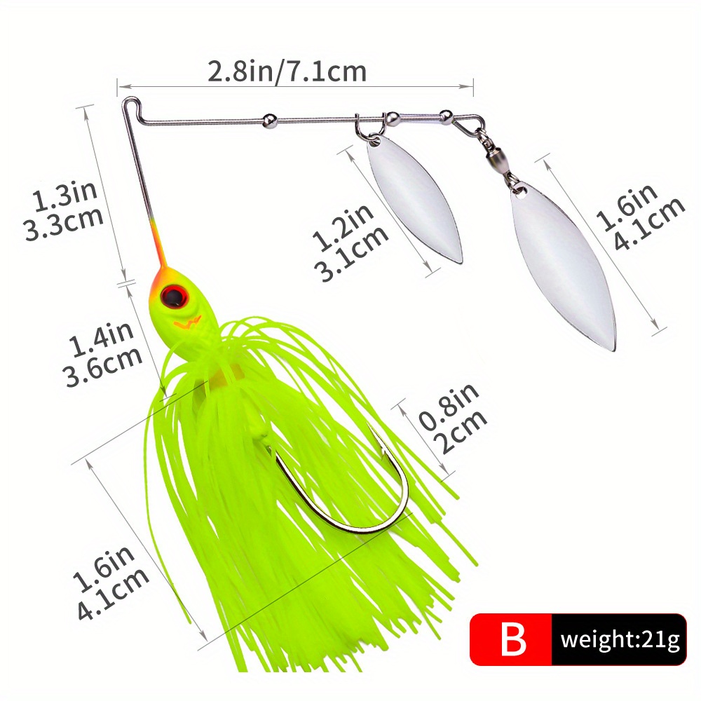 HENGJIA Metal Spinner Chatter Baits Set With 5 Styles For Bass Fishing  Tackle And Wobbler From Windlg, $59.2