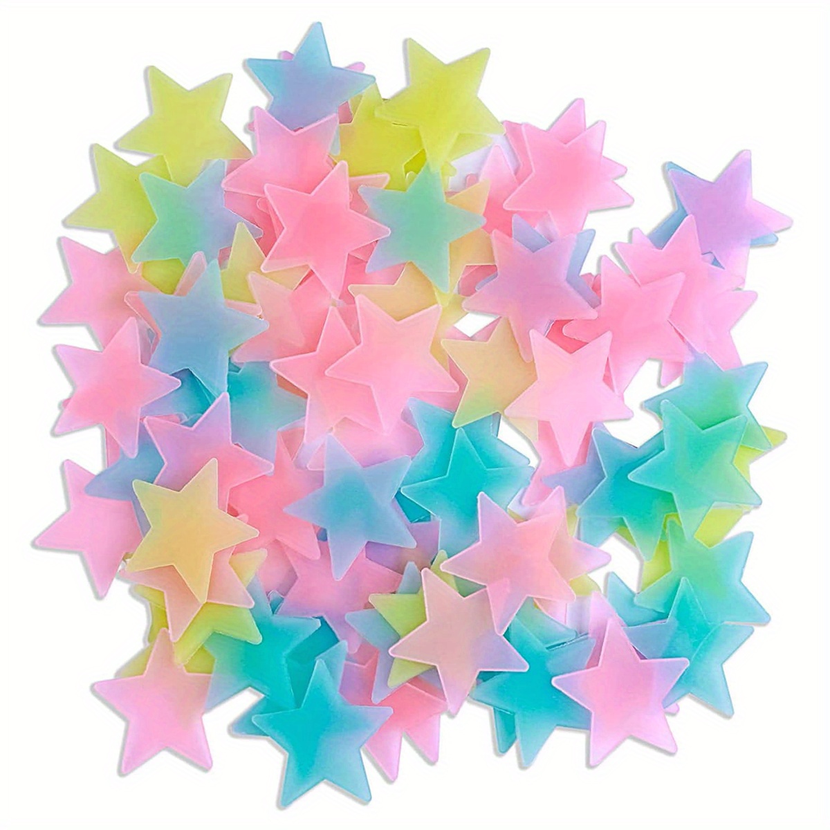 Estas pegatinas de estrellas fluorescentes brillan en la oscuridad y son  perfectas para decorar la pared, Escaparate: compras y ofertas
