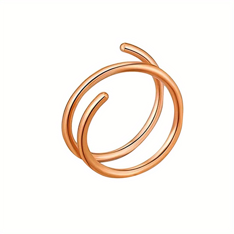 Double Helix Nose Rings, Hot Style for Ladies