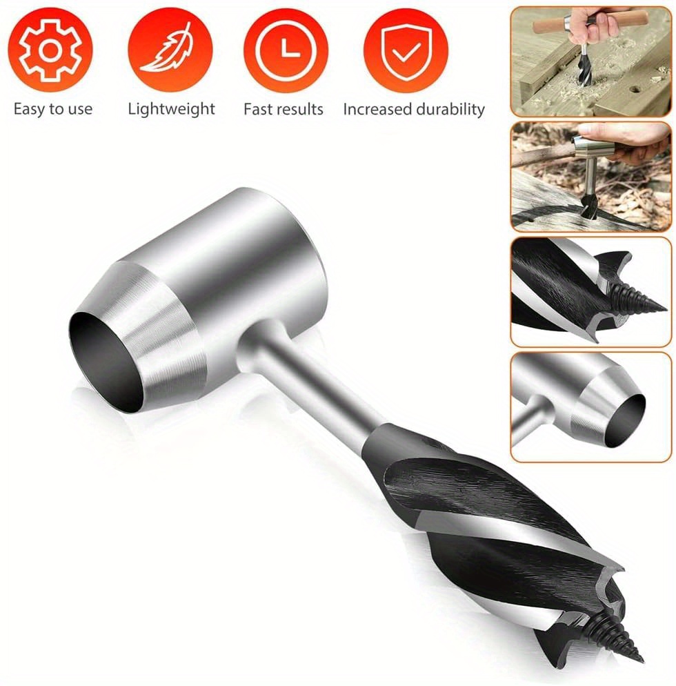 Survival Tool Bushcraft Specific Residents Bushcraft Gear Tool Manual Auger  Drill Wood Scottish Eye Wood Drilling Stake Manual Hole Maker Machine  Camping Outdoor Hiking - Industrial & Commercial - Temu South Africa
