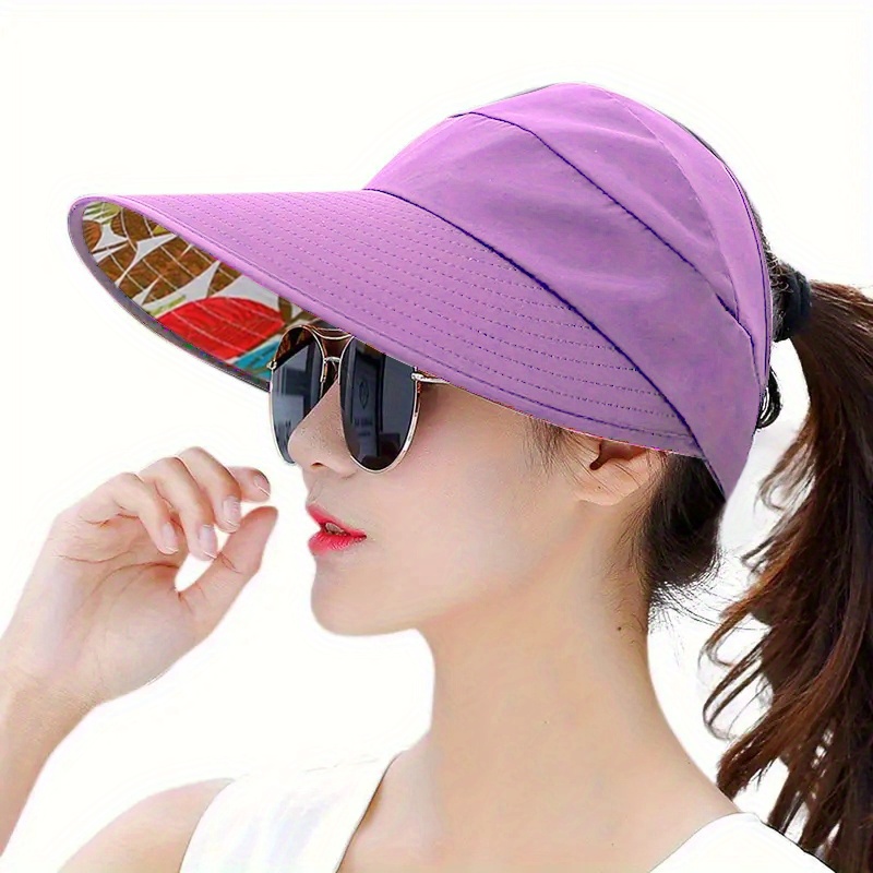 Women's Summer Sun Hat Face Cover Cycling Outdoor Folding - Temu