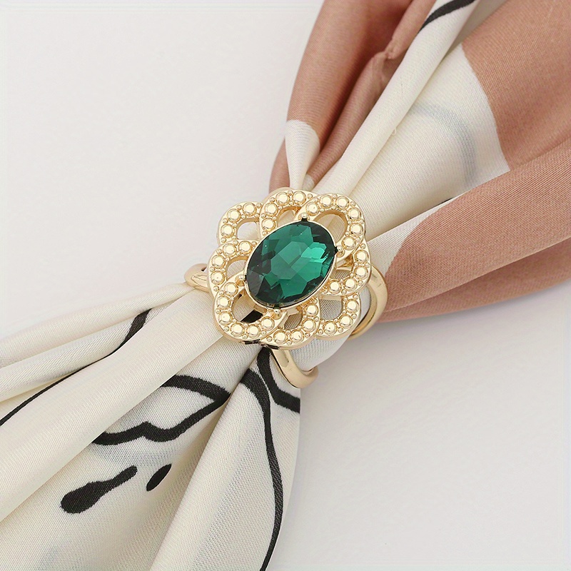 Pearl Scarf Ring Medium Ring Vintage Style Ring Scarf -  in 2023
