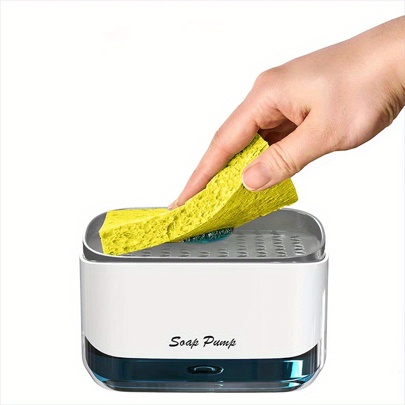 Efficient Kitchen Wash Pot Dish Brush With Soap Dispenser - Temu