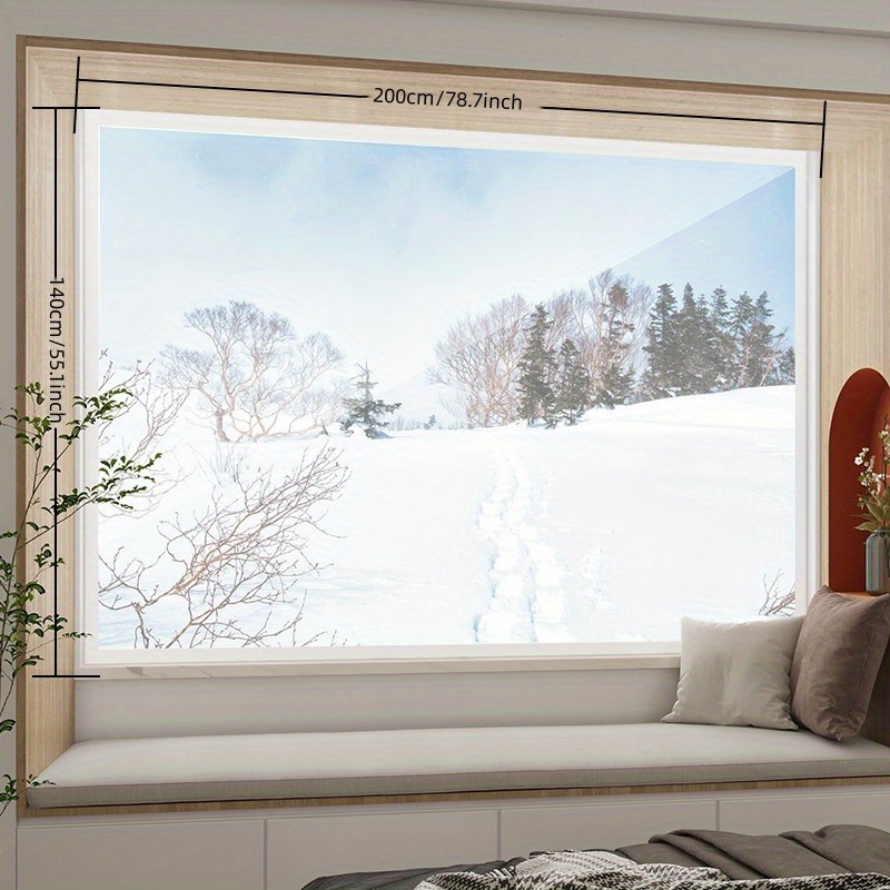 Window Insulation Kit Transparent Windproof And Warm Film - Temu