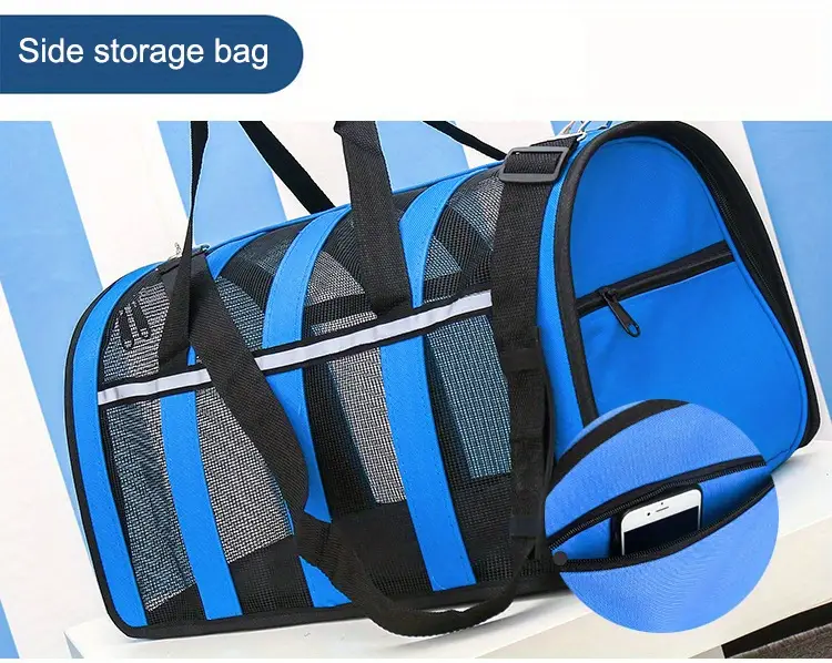 Dog Carrier Cat Carriers Airline Approved Pet Carrier - Temu