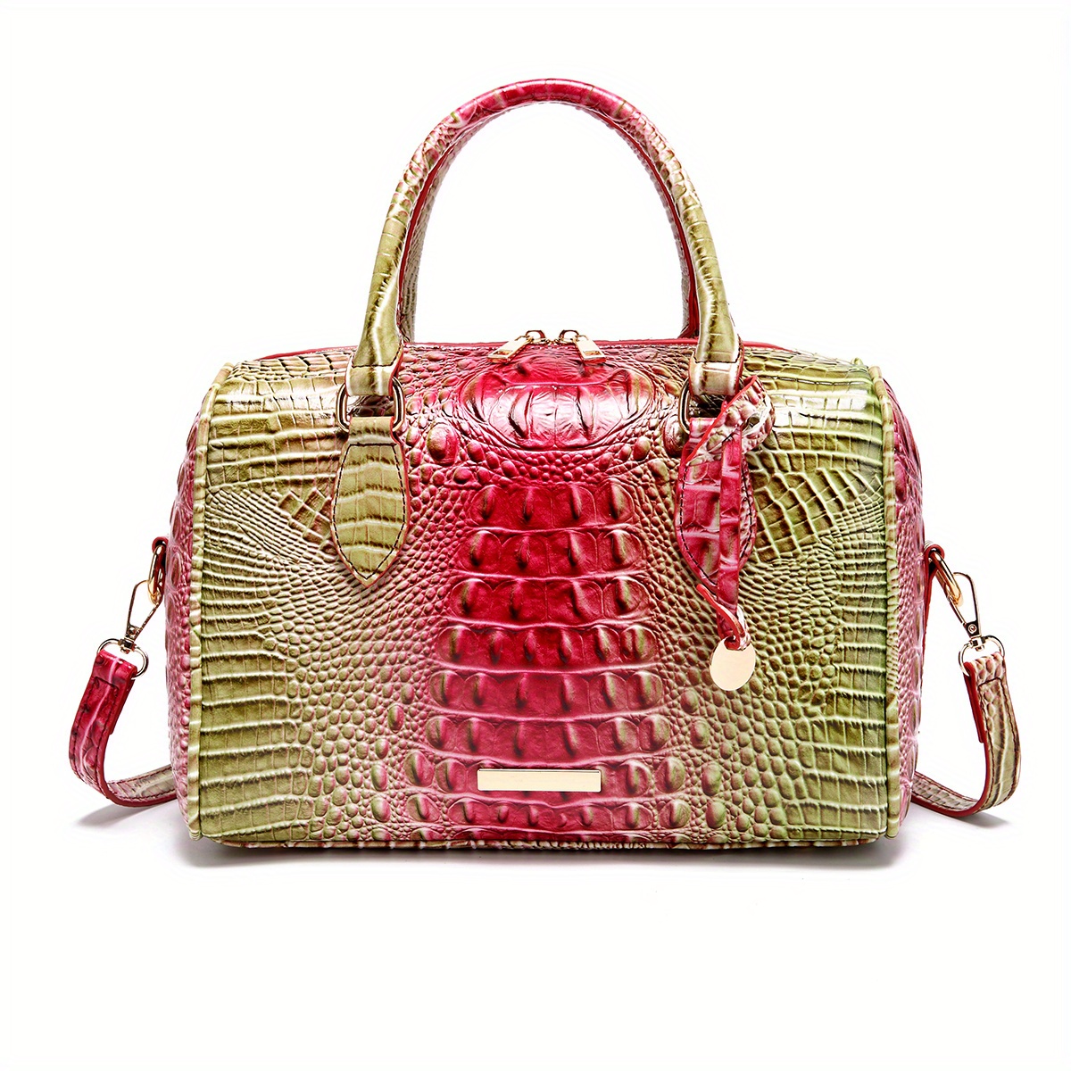 Luxury Women Crocodile Pattern Crossbody Bag Brahmin Bags Same