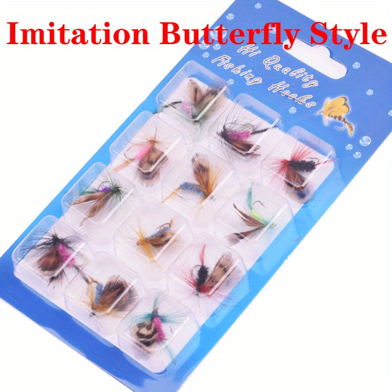 Dry type Fishing Bait Float Butterfly Insect Foam Style - Temu