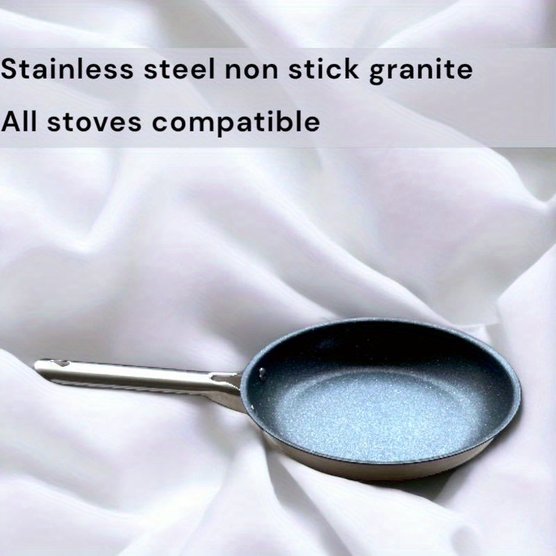 Granite Non stick Stainless Steel Fry Pan Dishwasher Machine - Temu