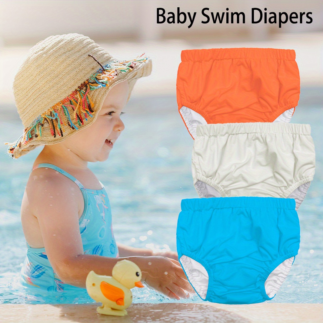 Reusable Baby Swim Diaper Washable Diaper Swimming Pants - Temu