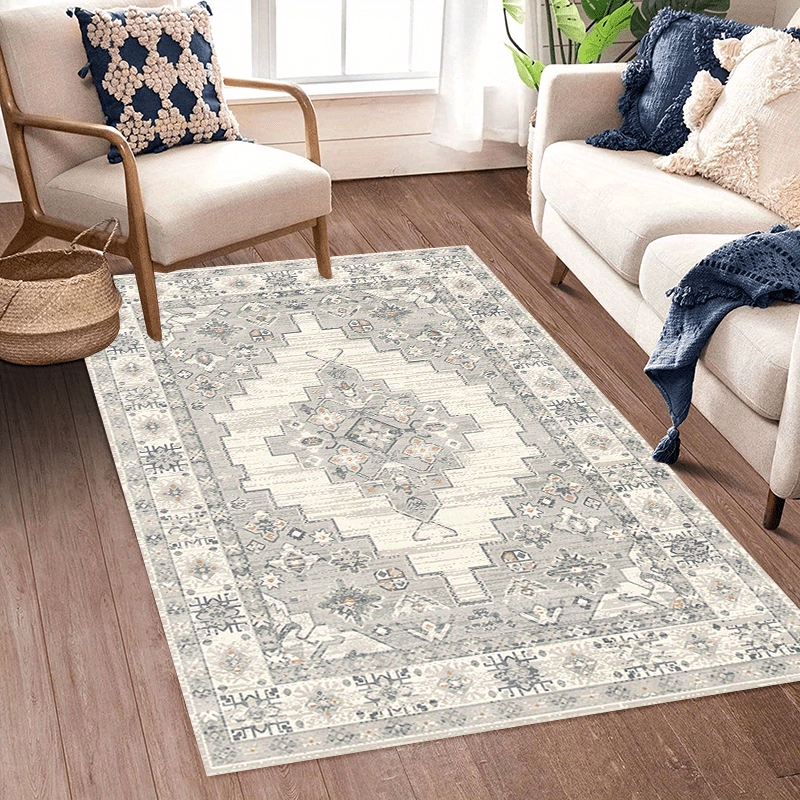 Soldes - Grand tapis beige à motifs 200x290 - Boho - Interior's