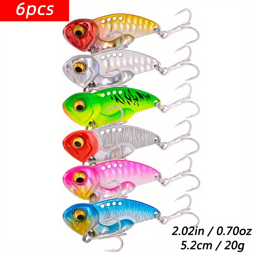 82mm Spoons Hard Fishing Lures Metal Vibration Lures Fishing Lures