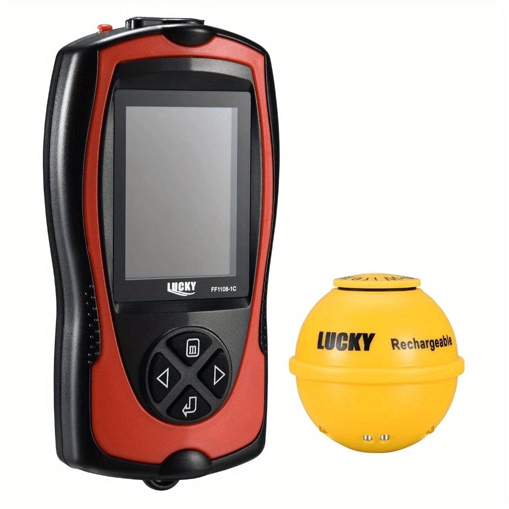 LUCKY FF1108-1C& FF1108-1CT Portable Fish Finder for ice fishing Depth  Sonar Sounder Alarm Waterproof echo sounder sonar fish - Price history &  Review, AliExpress Seller - LUCKYLAKER Official Store