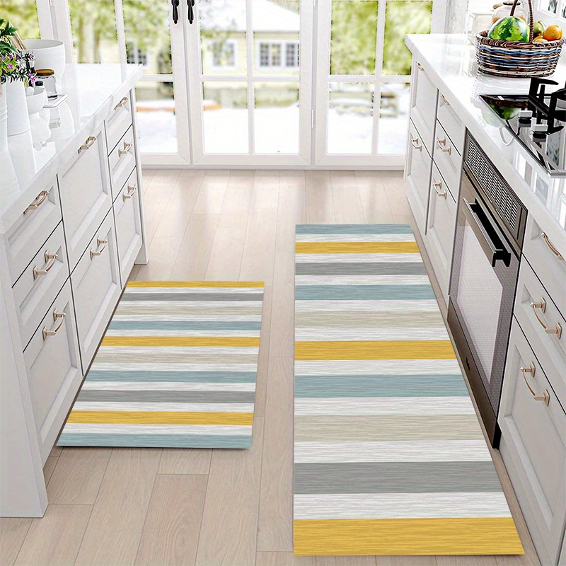 Vintage Geometric Printed Kitchen Rugs - Absorbent, Non-slip, Stain  Resistant, Waterproof, Long Strip Floor Mat - Comfortable Standing Mats For  Living Room, Bedroom, Bathroom, Kitchen, Sink, Laundry, Office - Home Decor  - Temu