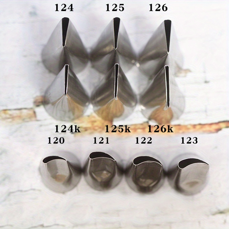 Rose Petals Icing Piping Tips Nozzles Cake Decorating Pastry Temu